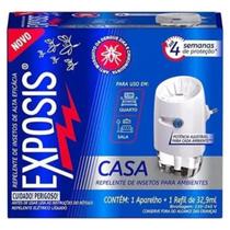 Aparelho + Refil Repelente Líquido Elétrico Exposis 32,9ml Aparelho + Refil Repelente Líquido Elétrico Exposis 32,9ml