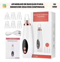 Aparelho Removedor De Cravos Poros E Espinhas A Vácuo Aparelho Sucção