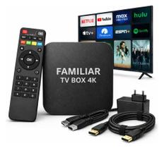 Aparelho Smart TV Box 4K Ultra HD Original Android 10.0 8GB Pro
