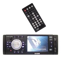 Aparelho Tec-Sound Ard-35 Dvd Player C/Cd C/Mp3 Tela 3.5 Tft
