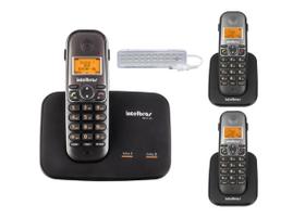 Aparelho Telefone 2 linhas TS 5150 e 2 Ramal Bina intelbras