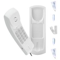 Aparelho Telefone Fixo Gongola com Cabo de Longo Alcance mesa parede prático para escritório