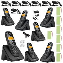 Aparelho Telefone para Chip Celular 3G GSM 6 ramal Adicional