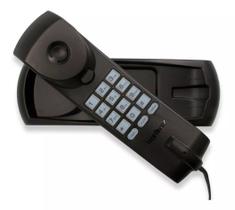 Aparelho Telefone Telefônico Fixo Linha de Mesa Parede Intelbras Preto