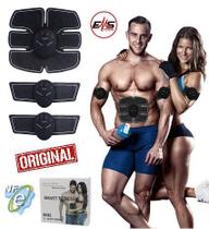 Aparelho Tonificador Muscular Ems Perna Braço Abdominal Smart Fitness Elétrico Six Pad Estimulador Profissional Original Aparelho Tonificador Muscular Ems Perna Braço Abdominal Smart Fitness Elétrico Six Pad Estimulador Profissional Original