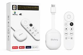 Aparelho Tv Stick Conversor 4K Android Full HD Wifi Hdmi Trasfoma sua Tv em Smart, Versão copa do mundo