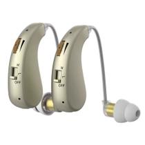 Aparelhos Auditivos Mini 2 Conjuntos Ajustáveis Design Ergonômico Perfeito