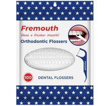 Aparelhos Flossers Fremouth 3 em 1 Floss Orthodontic 100 unidades Aparelhos Flossers Fremouth 3 em 1 Floss Orthodontic 100 unidades