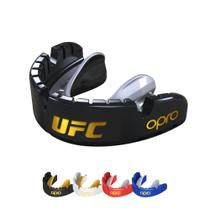 Aparelhos Mouth Guard OPRO UFC Gold Level para adultos com estojo