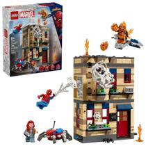 Apartamento do peter parker lego marvel spider-man 394 peças 76317