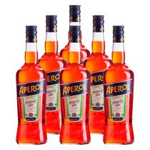 Aperitivo Italiano Aperol 750ml 6 Unidades