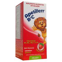 Apetiferr BC Suplemento Infantil Vitamina B e C Para Crianças 240ml Arte Nativa Sabores Apetiferr BC Suplemento Infantil Vitamina B e C Para Crianças 240ml Arte Nativa Sabores