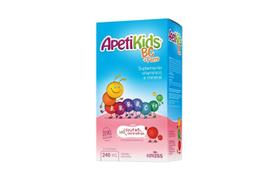 Apetikids Sabor Frutas Vermelhas 240Ml - Kress