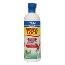 API Ammo-Lock Detoxificador de Amoníaco para Agua de Estanque 473 ml