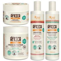 Apice África Baobá Shampoo e Cond e Creme Pentear e Máscara - Apse