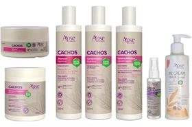 Apice Cachos Kit Completo 5 Itens + BB Cream Fresh + Sérum Reparador - Apice Cosméticos