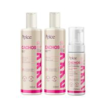 Apice Cachos Sh 300ml + Cond 300ml + Mousse 210ml