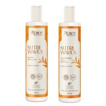 Apice Kit Shampoo e Condicionador Nutri Waves 300ML