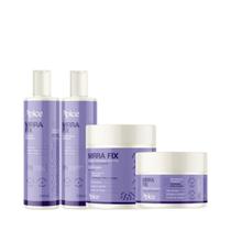 Apice Mirra Fix Sh 300ml + Cond 300ml + Masc 300ml + Ativador 500ml