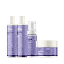 Apice Mirra Fix Sh 300ml + Cond 300ml + Masc 300ml + Mousse 210ml