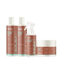 Apice Scalp Care Sh 300ml + Cond 300ml + Masc 300ml + Tônico 200ml Apice Scalp Care Sh 300ml + Cond 300ml + Masc 300ml + Tônico 200ml