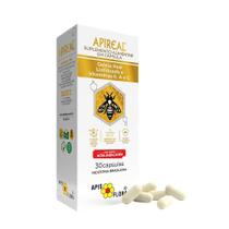 APIREAL Geleia Real Liofilizada com Vitaminas E, A e C 30 Cápsulas - Apis Flora