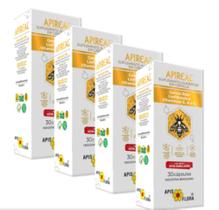 Apis Flora Apireal Geleia Real Liofilizada C/30 Kit 4 Unidades