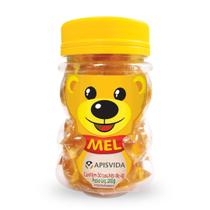 APISVIDA Mel Puro Kids Pote Ursinho com Sachês 200g 100 Natural Divertido, Prático e Seguro