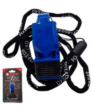 Apito Azul Fox 40 Fuziun Profissional 118 Decibéis com Cordão