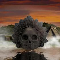 Apito Cerâmico De 125dB Com Som Realista De Grito De Morte Asteca, Artigo Para Festa De Halloween,