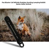 Apito De Chamada Black Fox down Blaster Para Caça Ao Predador Ao Ar Livre, Chamador De Coelho