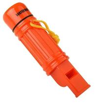 Apito de Emergência Sobrevivência 4 em 1 com Bússola, Pederneira e Espelho Apito de Emergência Sobrevivência 4 em 1 com Bússola, Pederneira e Espelho