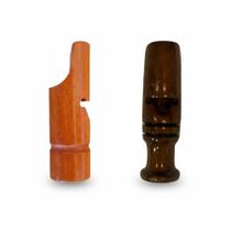 Apito Inhambu Açu Modelo 03 + Apito Perdiz Modelo 27 Apito Inhambu Açu Modelo 03 + Apito Perdiz Modelo 27