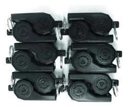 Apito Pentagol Plastico Grande - 12 Unidades