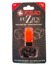 Apito Profissional 118 Dcb Fox 40 Fuziun com Cordão cor Laranja