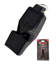 Apito Profissional 118 Dcb Fox 40 Fuziun com Cordão cor Preto