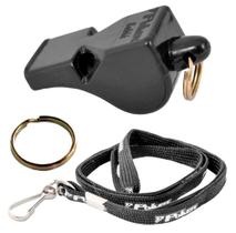 Apito Profissional Sabiá Com Cordão e Mosquetão 116 Db Poker