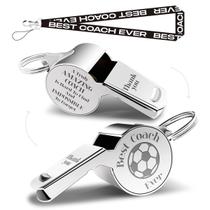Apito QIBAJIU 1,8 x 0,7 polegadas com Cordão e Caixa de Presente Apito QIBAJIU 1,8 x 0,7 polegadas com Cordão e Caixa de Presente