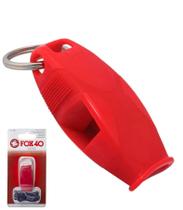 Apito Vermelho Fox 40 Sharx 120 Decibéis Profissional