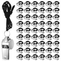 Apitos Wanmu 100 Peças em Aço Inoxidável com Cordão Apitos Wanmu 100 Peças em Aço Inoxidável com Cordão