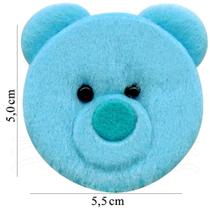 Aplicação Cabeça de Urso Gerson Azul - 1 Unid. Aplicação Cabeça de Urso Gerson Azul - 1 Unid.