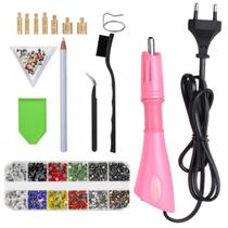 Aplicador Caneta Hotfix Bivolt 7 Pontas 1.000un Strass 3mm