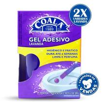Aplicador Coala Gel Adesivo + Refil Lavanda 37g - 2 Unidades