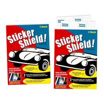 Aplicador de Adesivos para Para-brisa STICKER SHIELD 4x6 - Pacote com 2 Unidades Aplicador de Adesivos para Para-brisa STICKER SHIELD 4x6 - Pacote com 2 Unidades