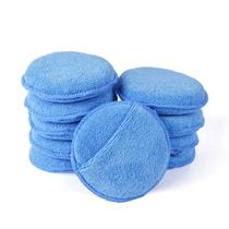Aplicador de cera de microfibra AutoCare Ultra-Soft para carros (pacote com 10)