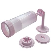 Aplicador de churros rosa ch-01 tres bicos churros fácil Aplicador de churros rosa ch-01 tres bicos churros fácil