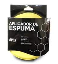 Aplicador de Espuma Evox Kit 2 Unidades Polimento Cera Aplicador de Espuma Evox Kit 2 Unidades Polimento Cera
