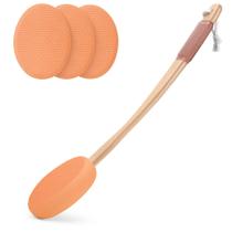 Aplicador de loção AmazerBath para costas e pés com 4 almofadas de 17 polegadas Aplicador de loção AmazerBath para costas e pés com 4 almofadas de 17 polegadas