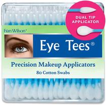 Aplicador de maquiagem Fran Wilson Eye Tees Cotton Tips 80x6 Aplicador de maquiagem Fran Wilson Eye Tees Cotton Tips 80x6