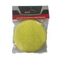 Aplicador de Microfibra Amarelo Redondo Aplicador de Microfibra Amarelo Redondo